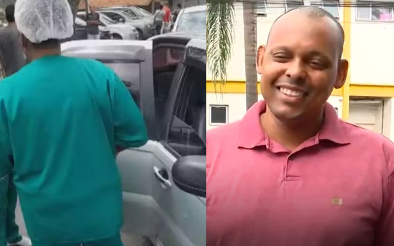 Motorista de aplicativo faz parto de passageira e salva criança no Rio; vídeo