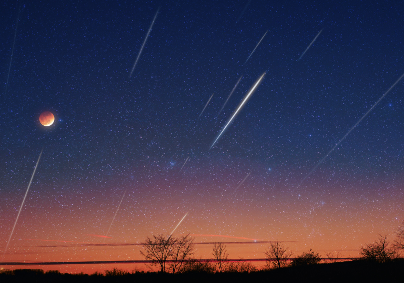 Chuva de estrelas cadentes terá centenas de meteoros por hora esta semana